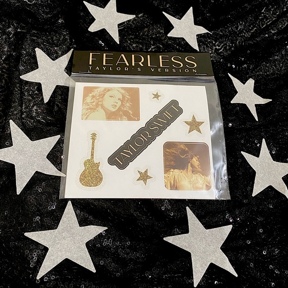 Taylor Swift Accessories - taylor swift fearless TV taylor’s taylors version stickers sticker pack glitter
